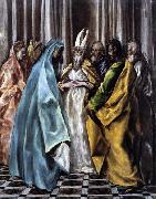 El Greco The Marriage of the Virgin France oil painting artist